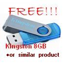 FREE Kingston 8GB Datatraveler USB 2.0 Flash Drive