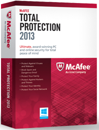 Mcafee Total Protection 2013